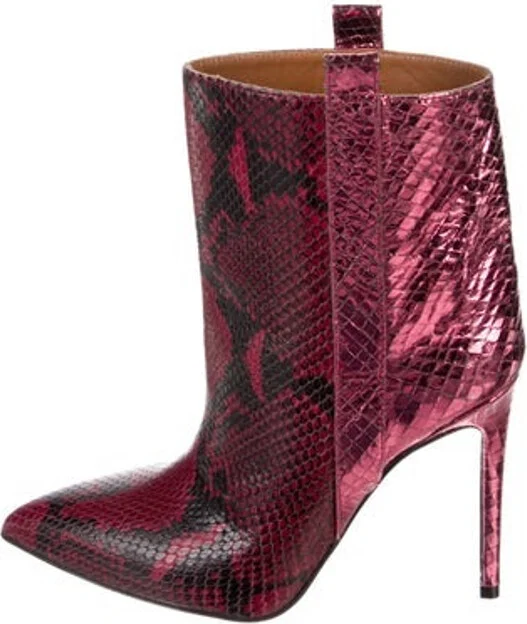 Metallic, Pattern Prints, Red