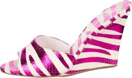 Animal Print, Metallic, Pink