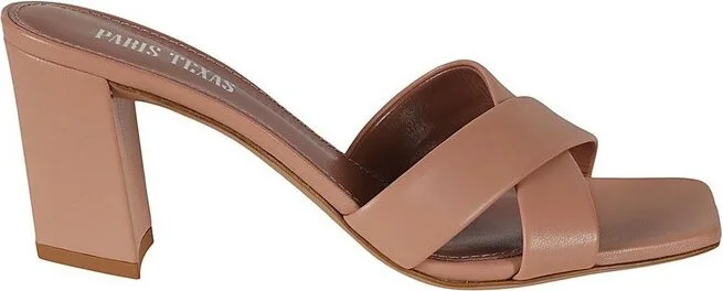Paris Texas Dafne Crossover Strap Mules
