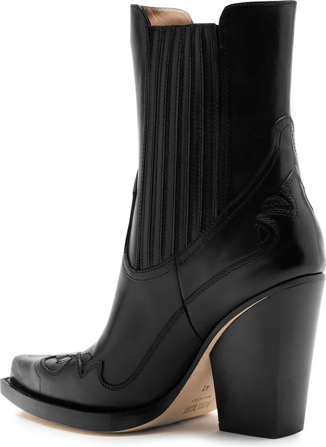 Paris Texas Dallas 100 Leather Ankle Boots - Image 2