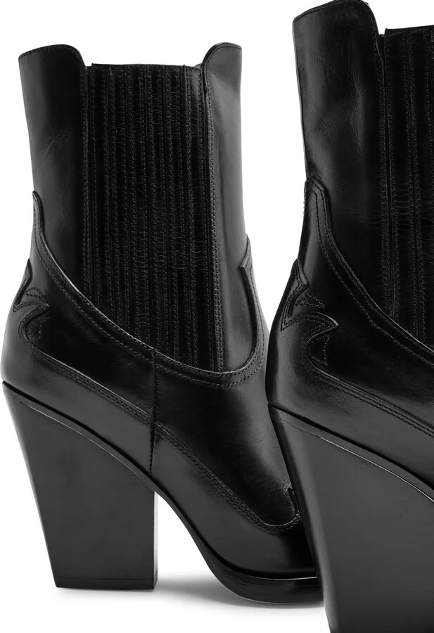 Paris Texas Dallas 100 Leather Ankle Boots - Image 3