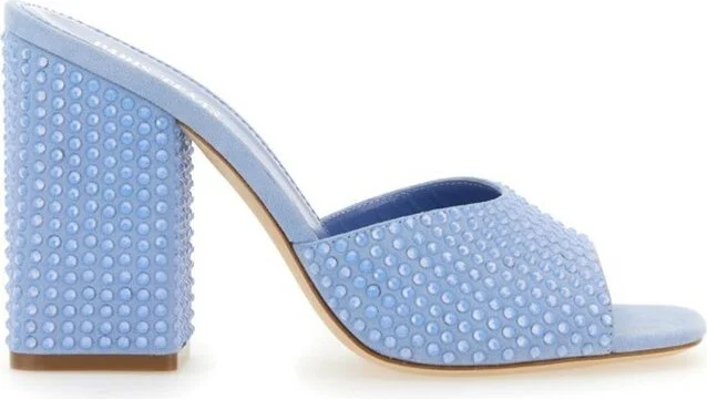 Paris Texas Embellished Slip-On Mules
