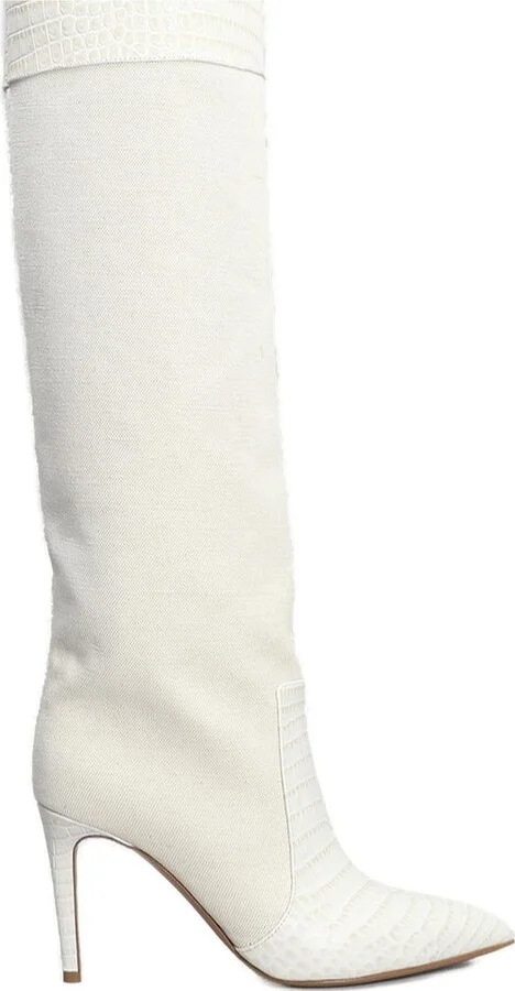 Paris Texas Embossed Stiletto Boots