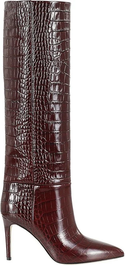 Paris Texas Embossed Stiletto Boots