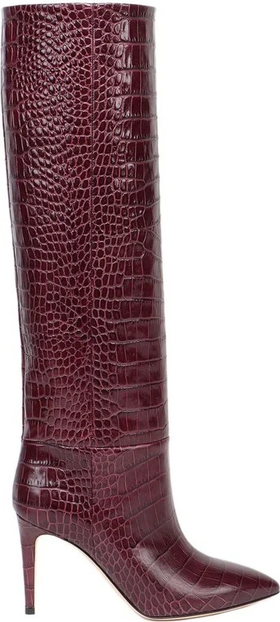 Paris Texas Embossed Stiletto Boots