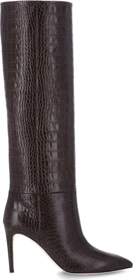 Paris Texas Embossed Stiletto Boots