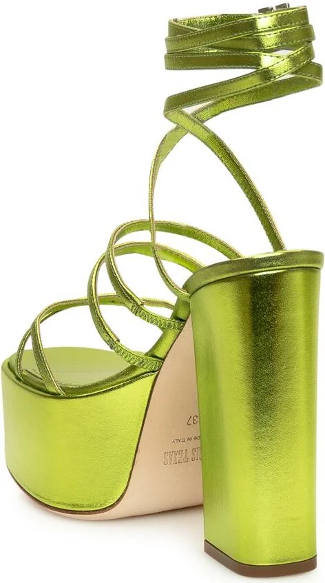 Paris Texas Evita Platform Sandal - Image 3