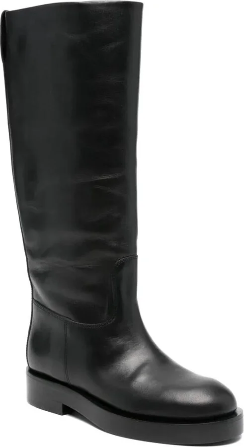 Paris Texas Flat Nappa Boots - Image 2