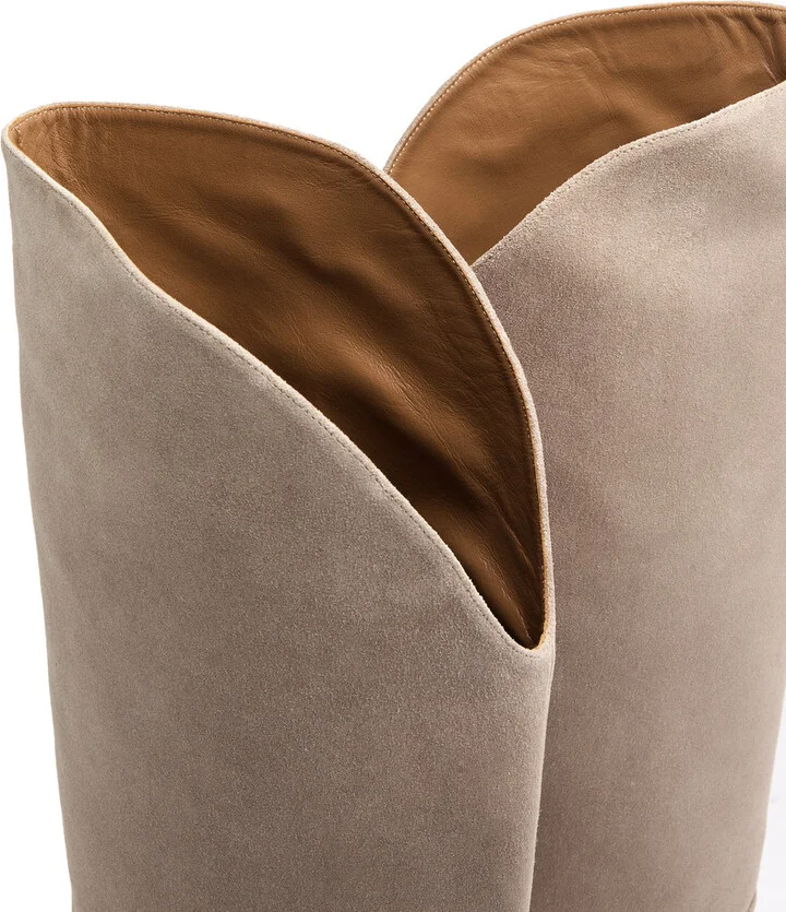Paris Texas Gaia 60 Suede Knee-high Boots - Image 4