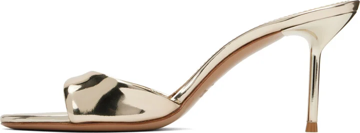 Paris Texas Gold Lidia 70 Mules - Image 3