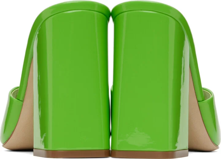Paris Texas Green Anja Heeled Sandals - Image 2