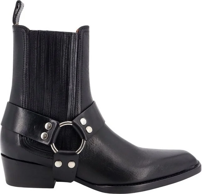 Paris Texas Helena Pointed-Toe Ankle Boots