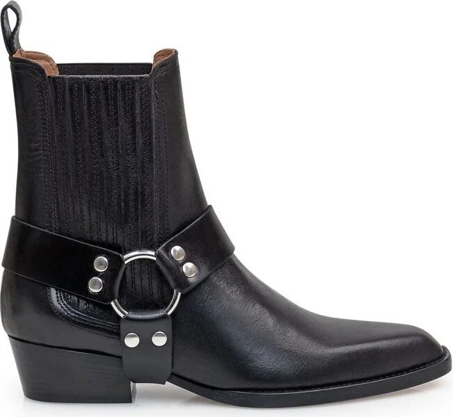 Paris Texas Helena Pointed-Toe Ankle Boots