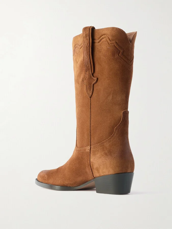 Paris Texas - Hilda Suede Ankle Boots - Brown - Image 3