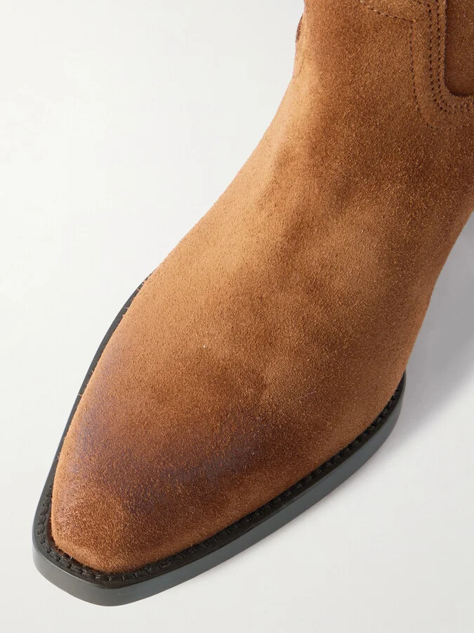 Paris Texas - Hilda Suede Ankle Boots - Brown - Image 4