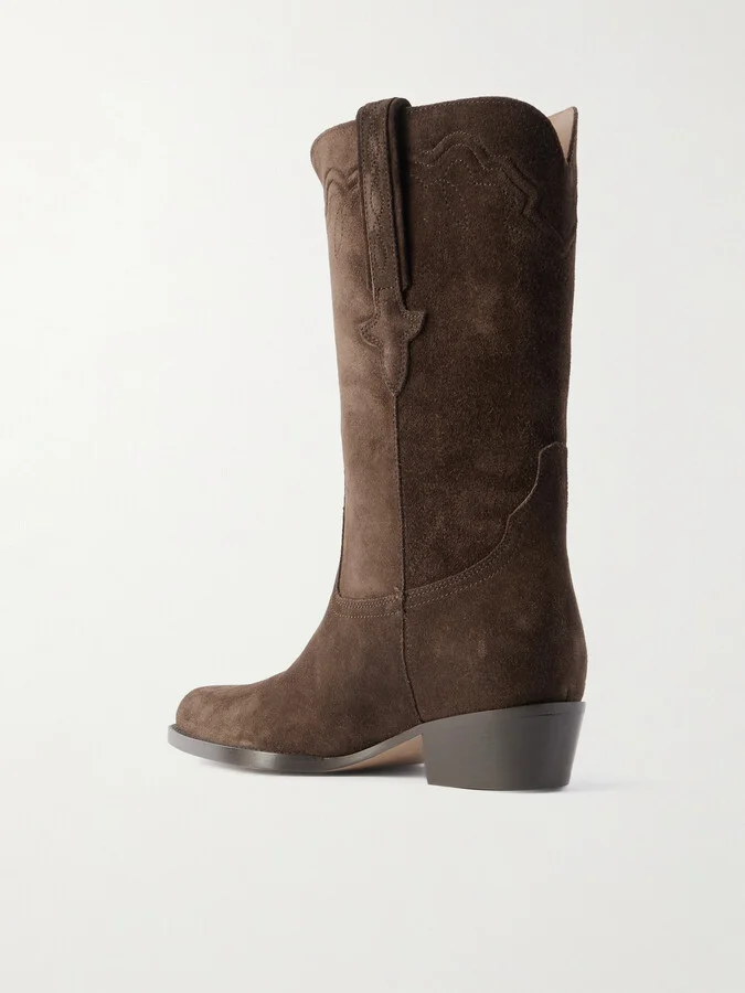 Paris Texas - Hilda Suede Ankle Boots - Brown - Image 3
