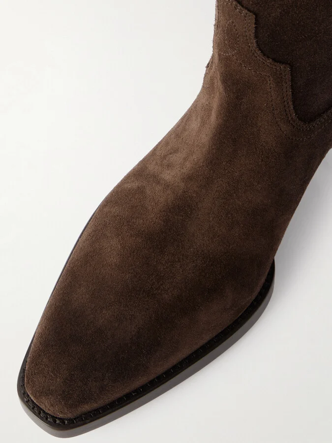 Paris Texas - Hilda Suede Ankle Boots - Brown - Image 4
