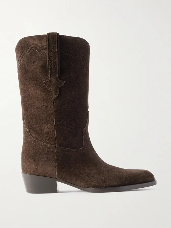 Paris Texas - Hilda Suede Ankle Boots - Brown
