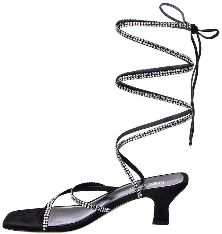 Paris Texas Holly Betty Suede Sandal - Image 2