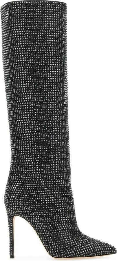 Paris Texas Holly Embellished Knee-High Boots