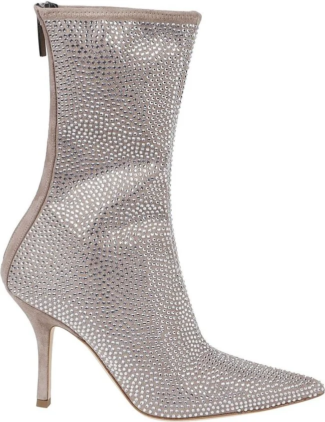 Paris Texas Holly Mama Rhinestone Embellished Boots