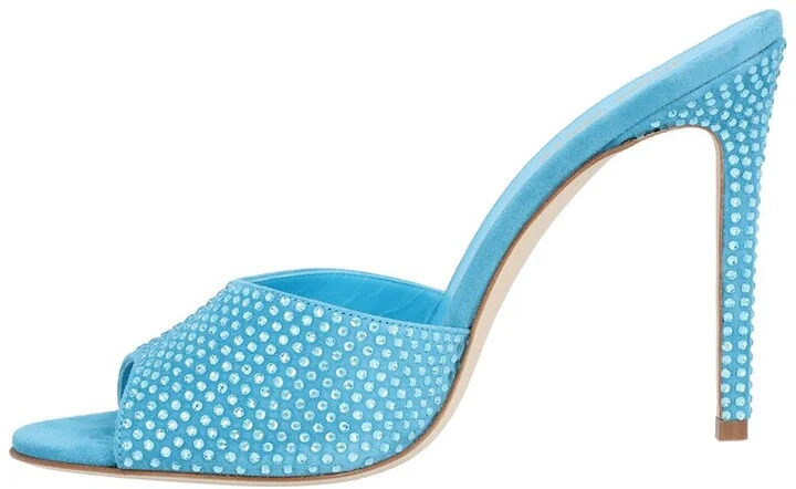 Paris Texas Holly Stiletto Leather Mule - Image 2