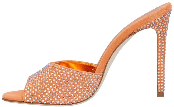 Paris Texas Holly Stiletto Leather Mule - Image 2