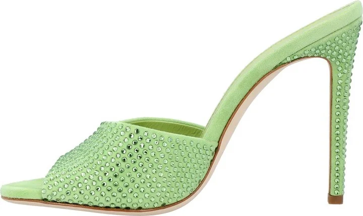Paris Texas Holly Stiletto Leather Mule - Image 2