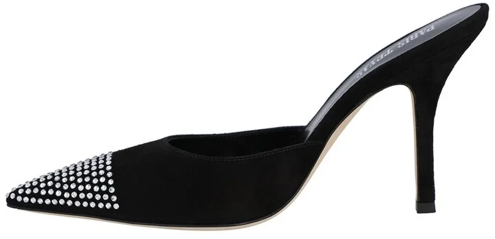 Paris Texas Holly Suede Mule - Image 2