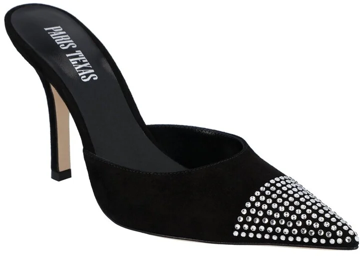 Paris Texas Holly Suede Mule