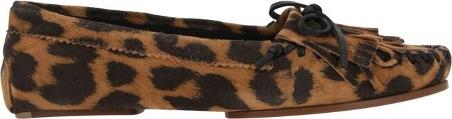 Paris Texas Indiana Leopard Printed Loafers