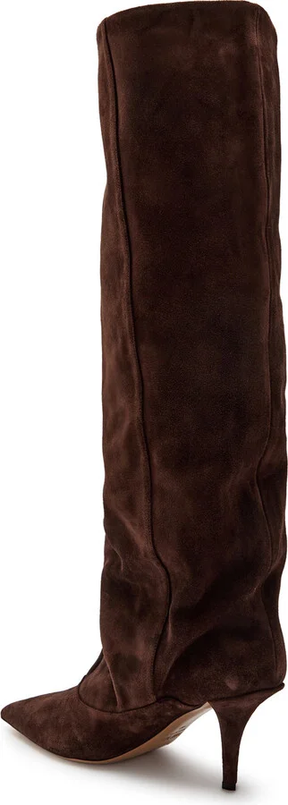 Paris Texas Ines 75 Suede Knee-high Boots - Image 2