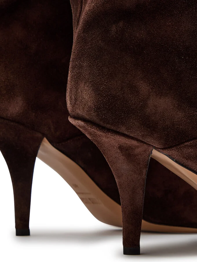 Paris Texas Ines 75 Suede Knee-high Boots - Image 4