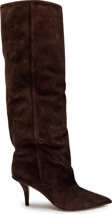 Paris Texas Ines 75 Suede Knee-high Boots