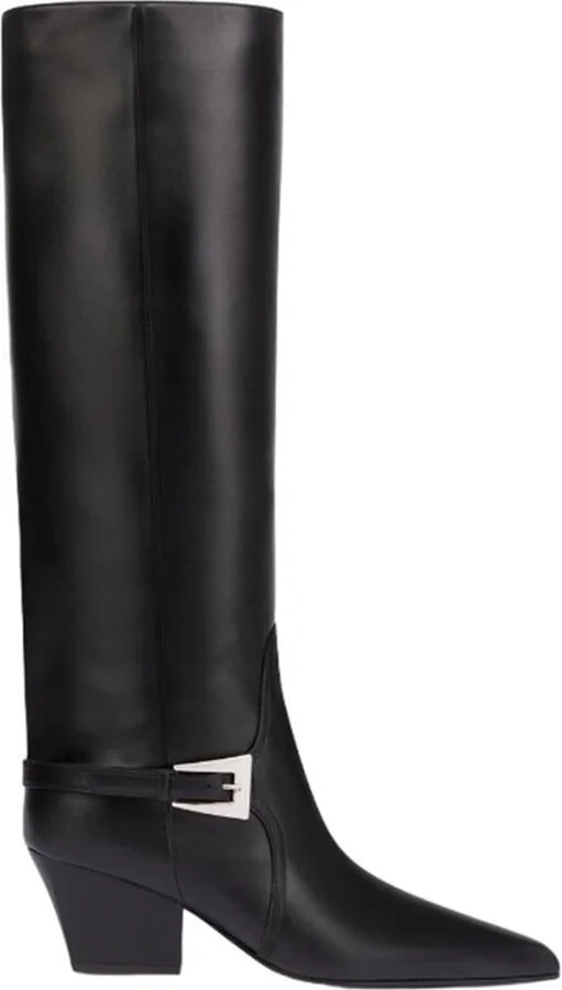 Paris Texas Jane Buckle Boot 60