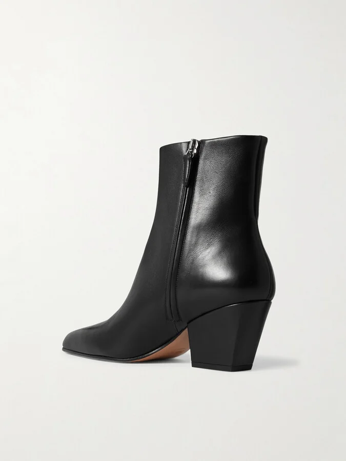 Paris Texas - Jane Leather Ankle Boots - Black - Image 3