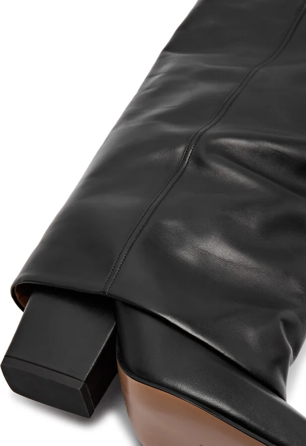Paris Texas Jane Leather Knee-high Boots - Image 4