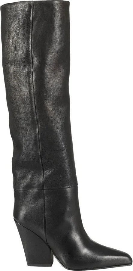 Paris Texas Jane Pointed-Toe Heeled Boots
