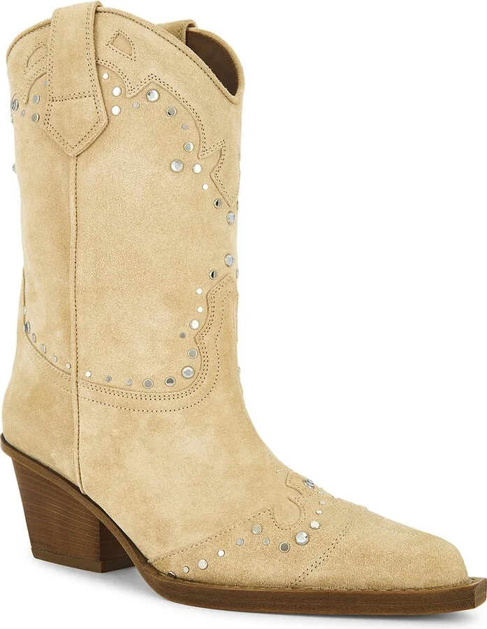 Paris Texas Janice 60 Boot in Beige - Image 2