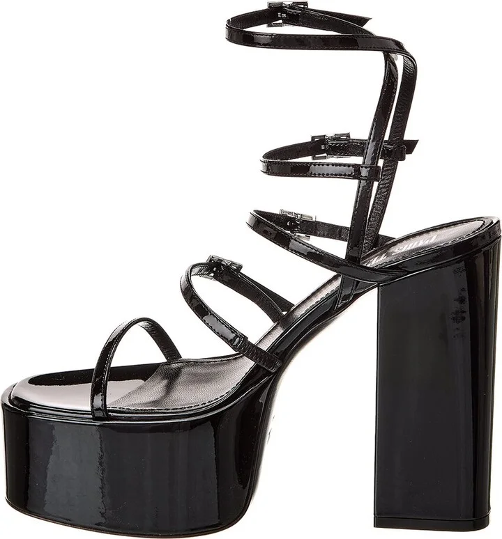 Paris Texas Jessica Patent Platform Sandal - Image 2