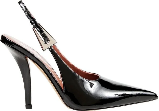 Paris Texas Jessica Pointed Toe Slingback Pumps