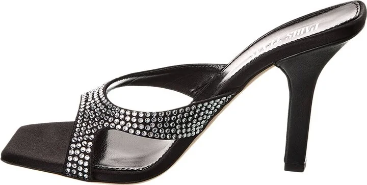 Paris Texas Kate Satin Sandal - Image 2