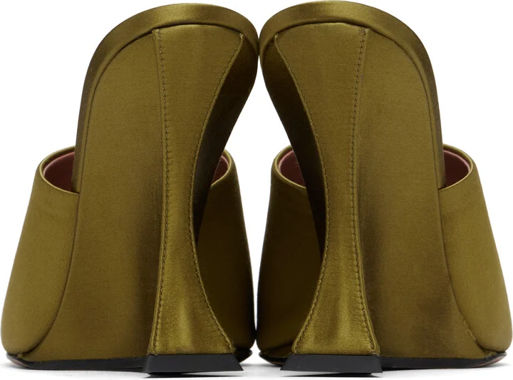 Paris Texas Khaki Nina Heeled Sandals - Image 2