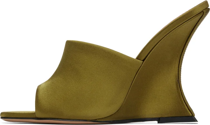 Paris Texas Khaki Nina Heeled Sandals - Image 3