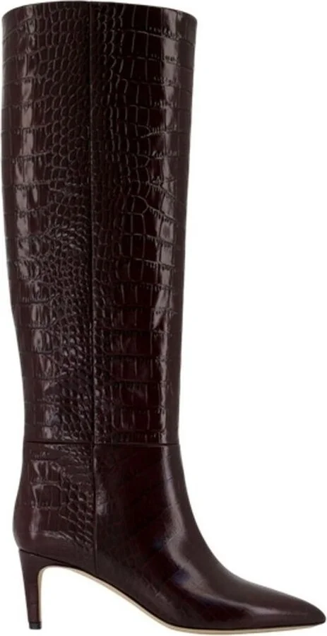 Paris Texas Knee-High Pointed Toe Boots