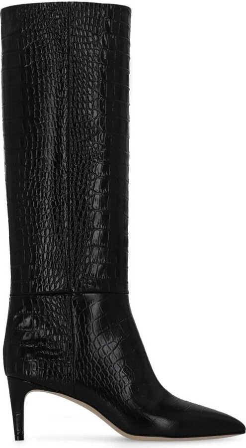 Paris Texas Knee-High Pointed Toe Boots
