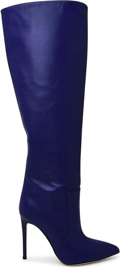 Paris Texas Knee-Length Pointed Toe Boots