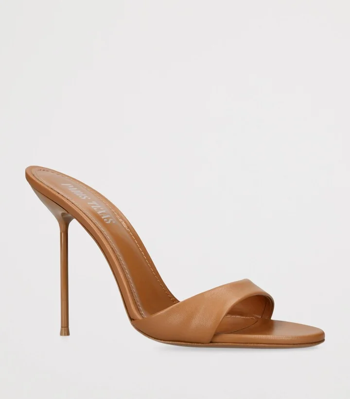 Paris Texas Leather Lidia Mules 105 - Image 3
