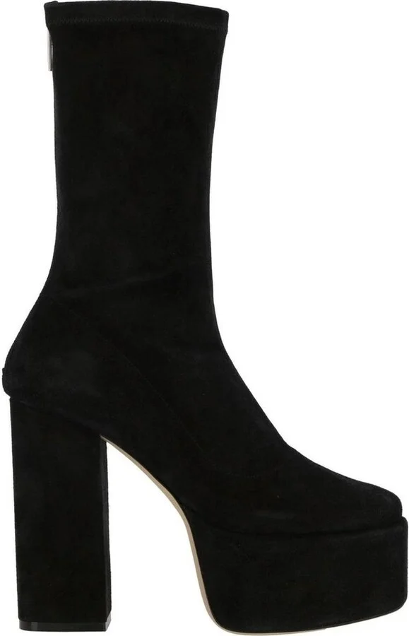 Paris Texas Lexy Round-Toe Platform Boots
