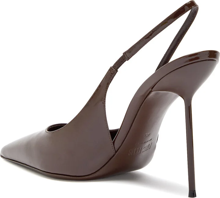 Paris Texas Lidia 110 Patent Leather Slingback Pumps - Image 2